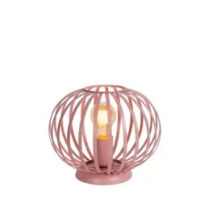 Merlina Modern Table Lamp Children - Ø25.5cm- 1xE27 - Pink