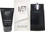Thierry Mugler Alien Man Gift Set 100ml Eau de Toilette Refillable + 50ml Shower Gel