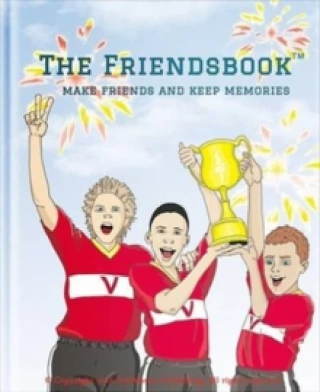 The Friendsbook : Football Hardback