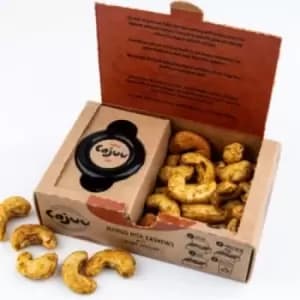 Cajuu Roasted Mango Moa Cashew Nuts Tray - 100g x 6 (Case of 1)