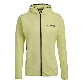 adidas Terrex Skyclimb Fleece Jacket Mens - Pulse Yellow
