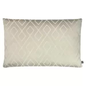 Pivot Geometric Cushion Pumice, Pumice / 40 x 60cm / Polyester Filled