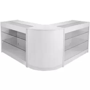 MonsterShop Capricorn Shop Counter Cabinets & Retail Display - Brilliant White