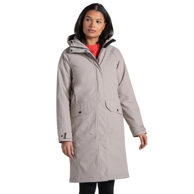 Womens parka Craghoppers Rosalind II Gris Female 38