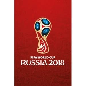World Cup 2018 Logo Maxi Poster