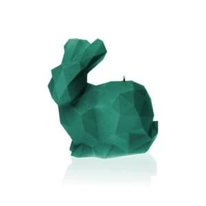 Turquoise Large Rabbit Candle
