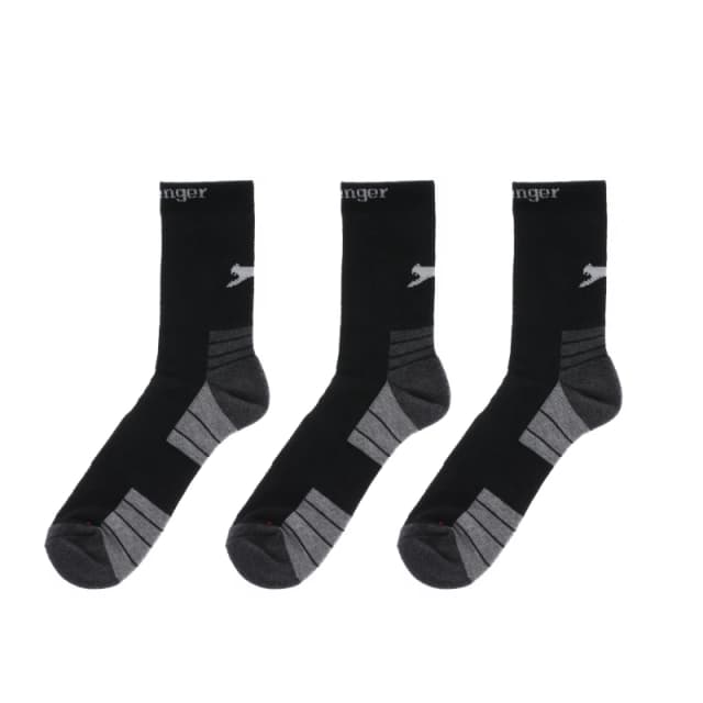 Slazenger Socks 3 Pack - Black 7 - 11