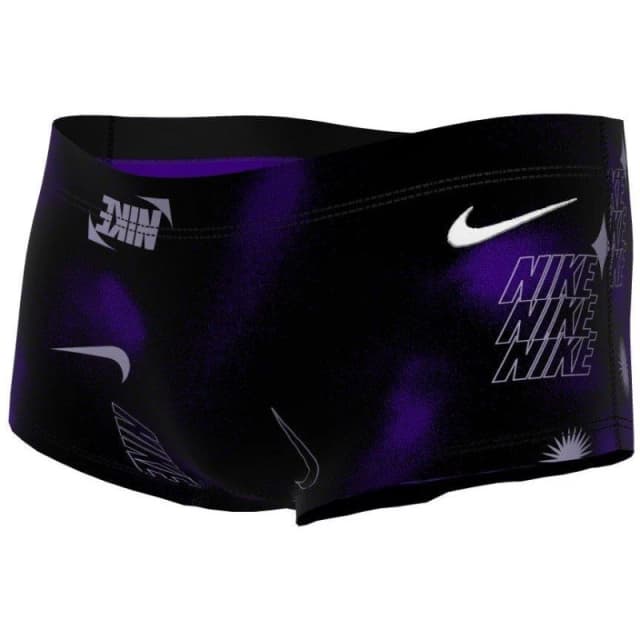 Money Money Men Copyright Swim Shorts in Black Size: Small Black S Male 5052421501753