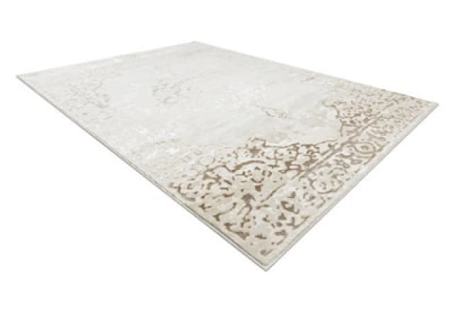 RugsX Carpet Allure 1961 Ornament, Frame - Structural, Stylish, Glamour Cream / Gold 160X220 Cm