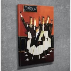 DC129 Multicolor Decorative Canvas Painting