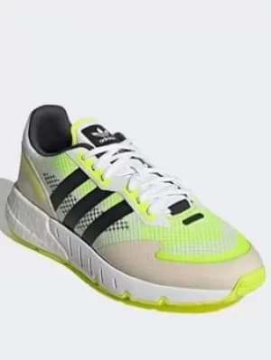 adidas Originals Zx 1k Boost Shoes, White/Grey, Size 10, Men