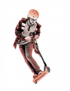 Neon Viper Scooter Red