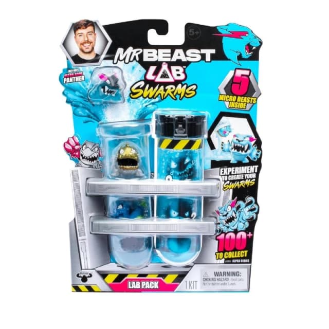 Click Distribution Beast Lab Swarms Lab 5 Pack Small Toy Figures One Size None 98853490000