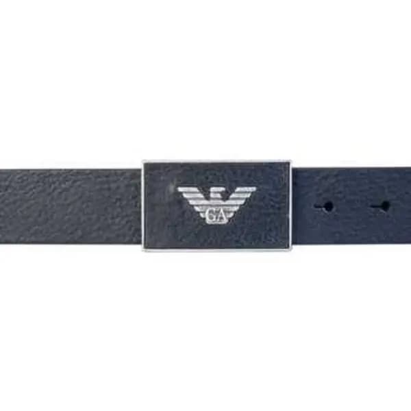 Armani Y4S196YDC0G_80001black mens Belt in Black. Sizes available:85,90,95,100,105