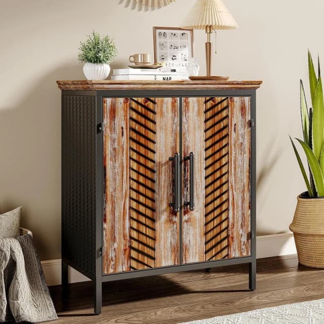 Kabinet UK Classic Wooden Storage Cabinet Console Cabinet Oak unisex One size