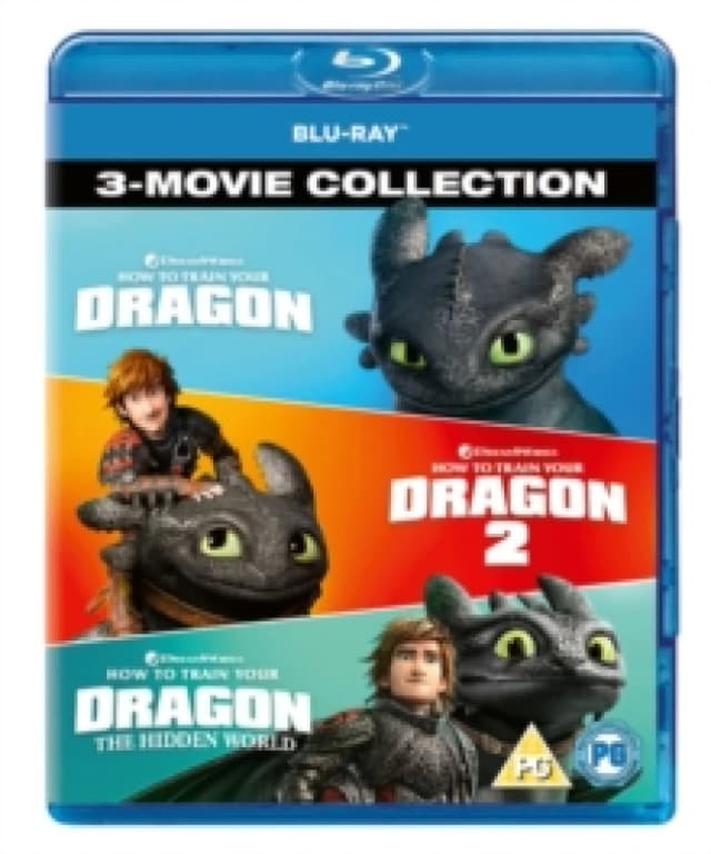 How to Train Your Dragon: 3-movie Collection Bluray 5060952899461