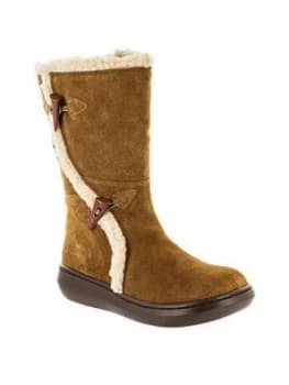 Rocket Dog Slope Knee High Boots - Chestnut
