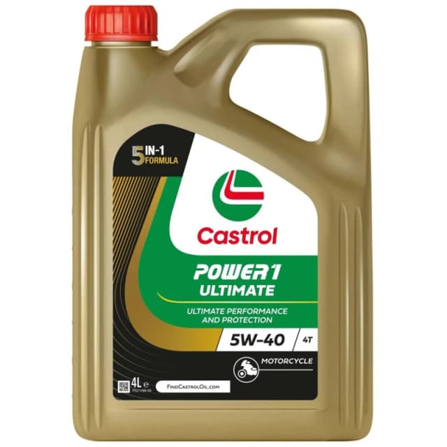 Castrol 15FFA6 Engine oil Castrol POWER1 ULTIMATE 4T 5W-40 Capacity: 4l Engine Oil (1862)