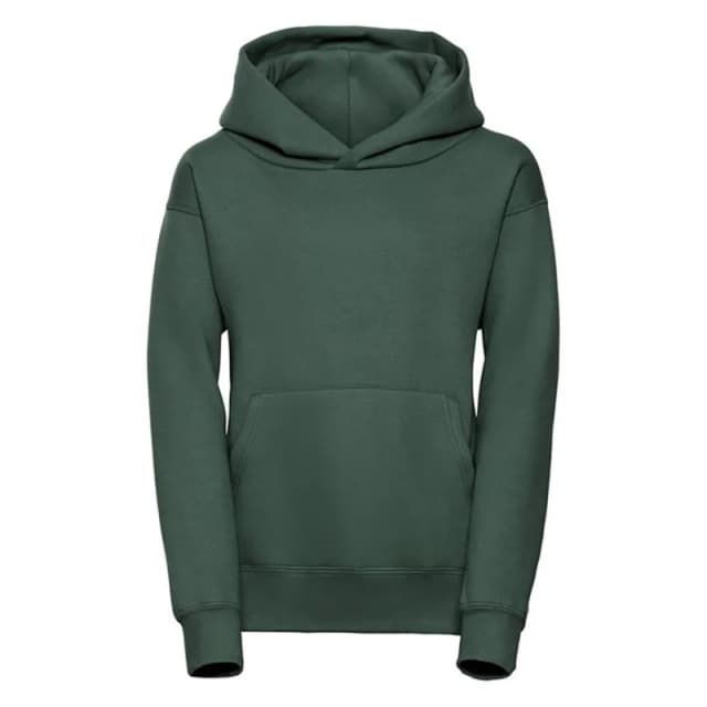 JERZEES Plain Hoodie in Bottle Green Size: 3-4 Years Bottle Green Unisex 3-4 Years