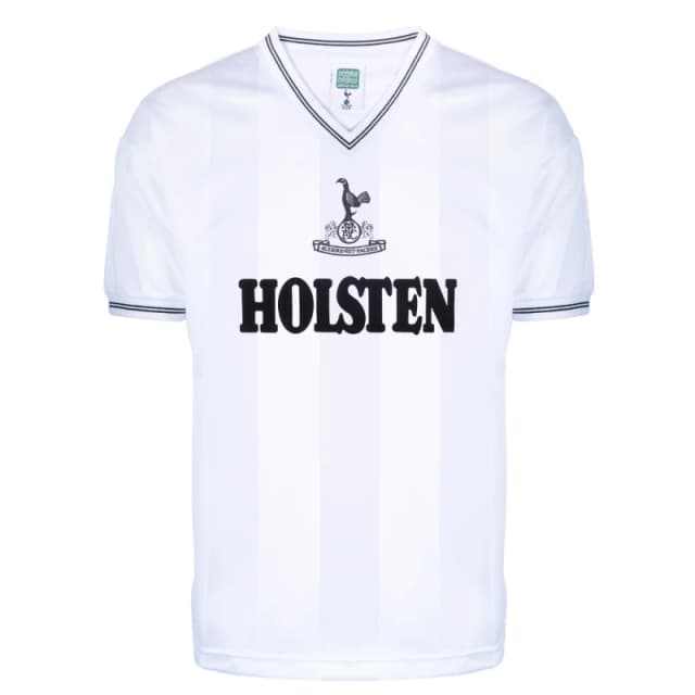 Score Draw Tottenham Hotspur 1983 Retro Football Shirt SPURS83HPYSS-S S Mens Sportswear