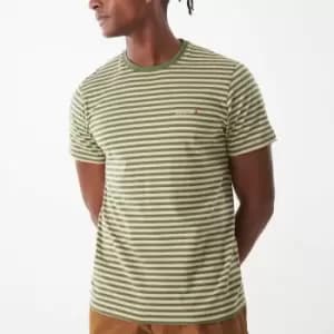 Barbour Heritage Bilting Stripe Cotton-Jersey T-Shirt - L