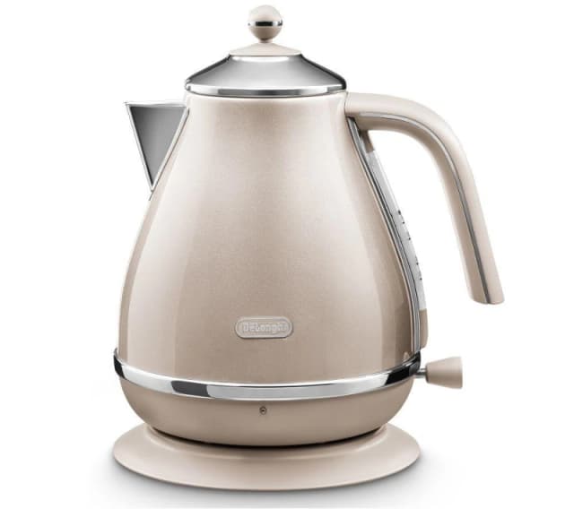 DeLonghiIcona Metallics KBOT3001.BG Jug Kettle - Beige, White 8004399773950