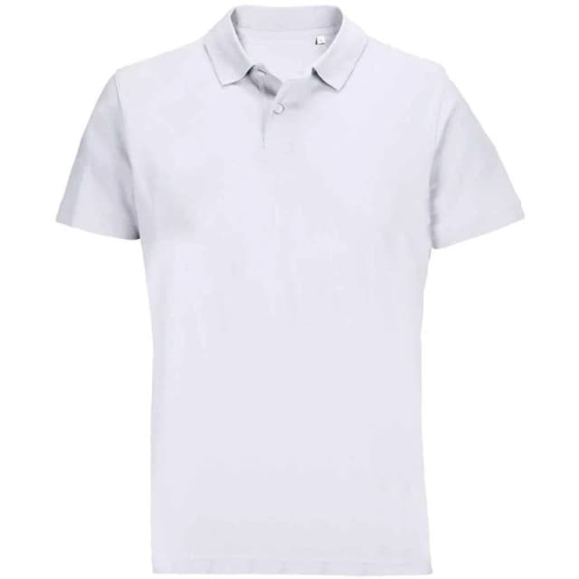 SOL'S Pulse Pique Polo Shirt in White Size: Small White Unisex S