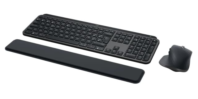 Logitech Logitech Master MX Keys Combo for Bussiness keyboard Mouse included Office RF Wireless + Bluetooth QWERTY Spanish Graphite 920-010930