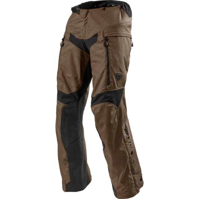 REV'IT! Continent Pants Brown Standard Motorcycle Pants Size XL