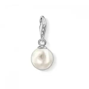 Thomas Sabo Charm Club Silver White Pearl Pendant 1462-082-14