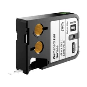 Dymo 1868735 Black On White Label Tape 6mm x 9.1m