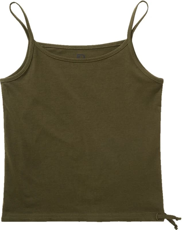 Brandit Lilly Ladies Tank Top, green, Size XL for Women