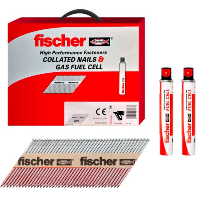 Fischer Fischer - 534704 1ST fixnail 2.8 x 64 ring galv 4048962234657