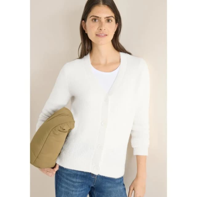 cecil Womens cardigan Cecil Featheryarn Gris Female S