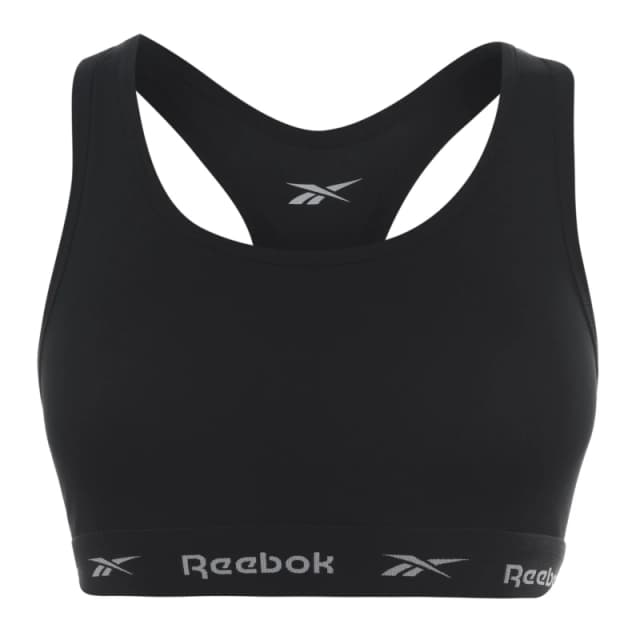 Reebok 2 Pack Crop Top Ladies - Black 8