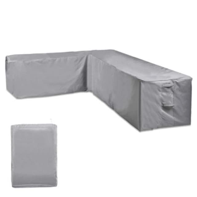 Vonhaus Waterproof Garden L-Shape Sofa Cover, Fabric Protection For Garden Sofas (H85 X W300 X D85 Cm)