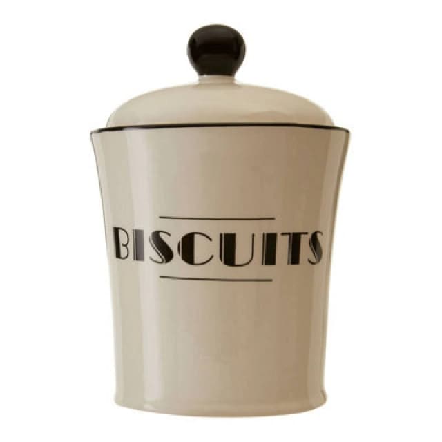 Premier Housewares Maison by Premier Broadway Biscuits Jar White unisex