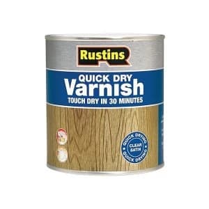 Rustins Quick Dry Varnish Gloss Clear 1 litre
