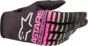 Alpinestars Radar 22 Motocross Gloves, black-green, Size L, black-green, Size L
