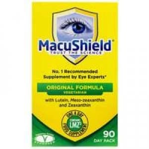 MacuShield Vegetarian Eye Suppliment 90 Capsules
