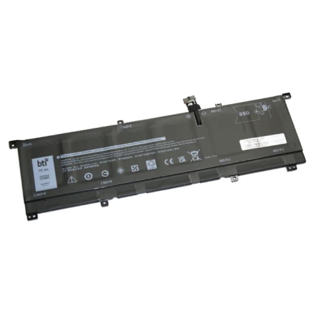 BTI BTI TMFYT compatible 75Wh 6-cell battery for DELL XPS 9575 2-IN-1 PRECISION 5530 2-IN-1 TMFYT-BTI
