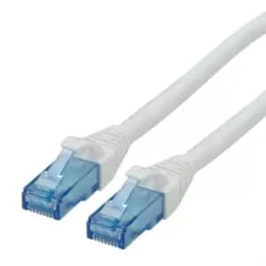 Roline 21.15.2760 Patch Cord, Rj45 Plug, Cat6A, 0.5M, Wht