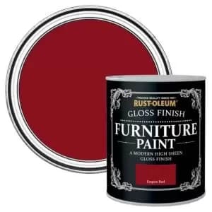 Rust-Oleum Empire Red Gloss Furniture Paint 125 Ml