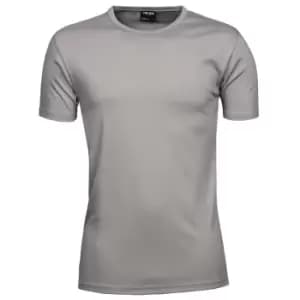 Tee Jays Mens Interlock Short Sleeve T-Shirt (3XL) (Stone)