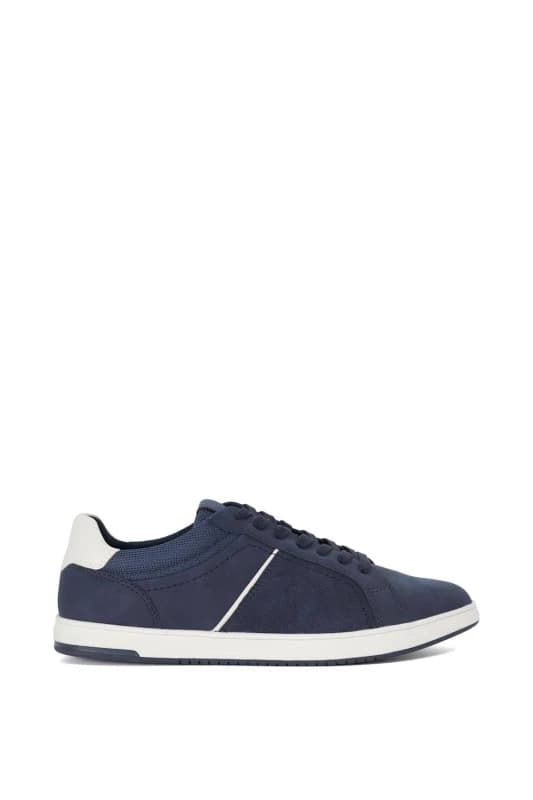 Dune London Mens 'Tazzy' Trainers in Navy Size: 11 Navy Male 11