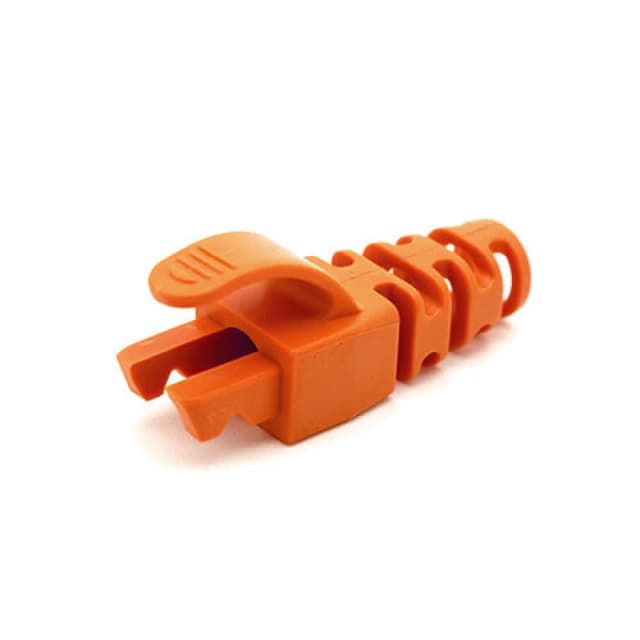 Cablenet Cablenet RJ45 Snagless Strain Relief Flush Boot Orange 6.5mm 22-2067