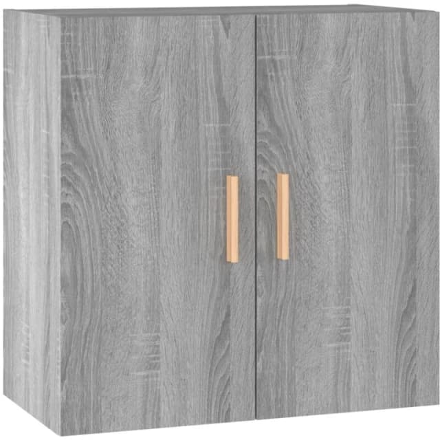 Vidaxl Wall Cabinet Grey Sonoma 60X30X60 Cm Engineered Wood, Grey 817592
