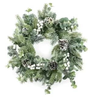 The Tree Company 50cm Eucalyptus Christmas Wreath