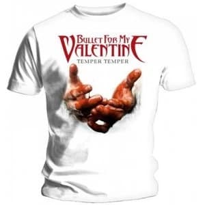 Bullet For My Valentine Mens Medium T-Shirt - White