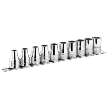 Facom J.40E 3/8'' Square Drive Metric 12Pt Socket Set + Rack